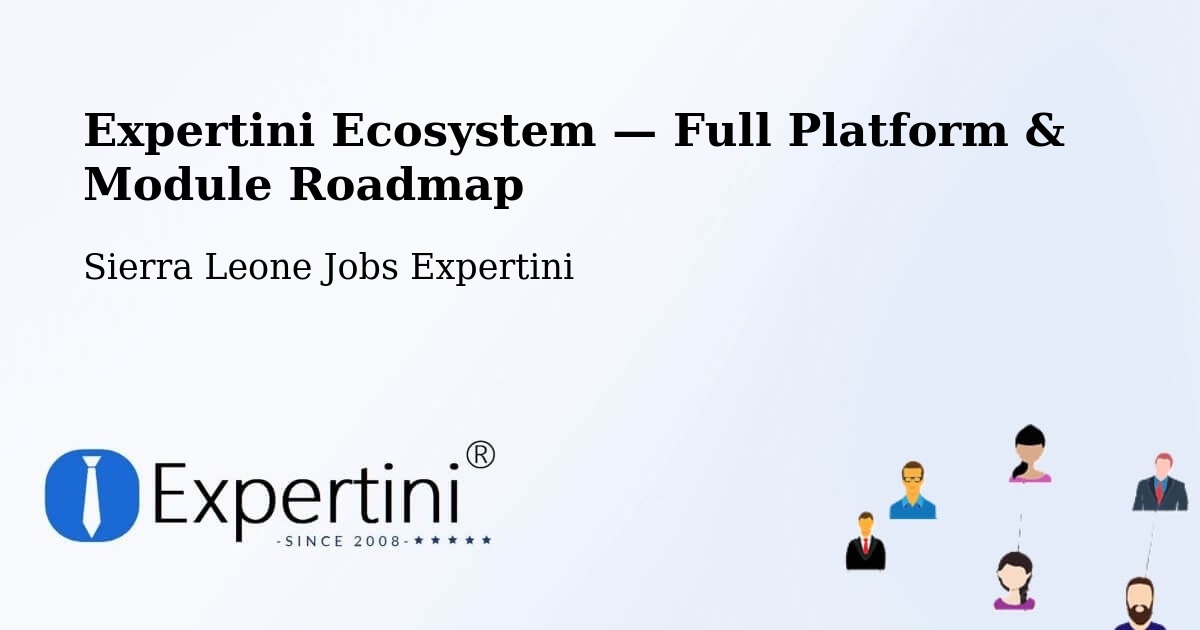 Expertini Ecosystem — Full Platform & Module Roadmap – Largo