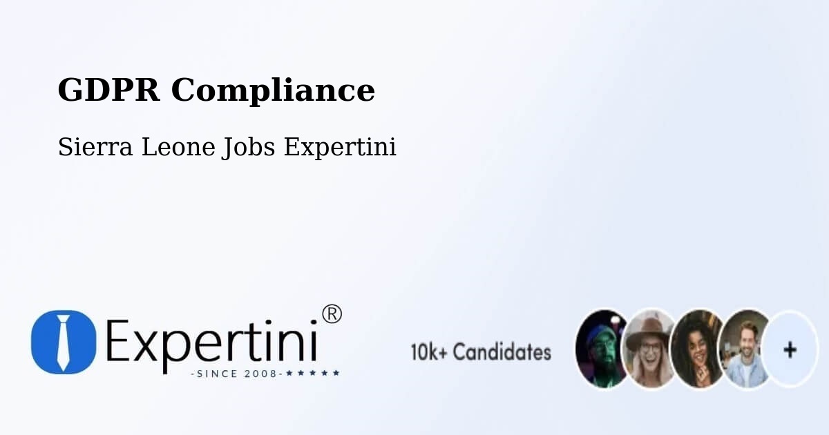 EU GDPR Compliance Statement – Largo - Sierra Leone Jobs Expertini
