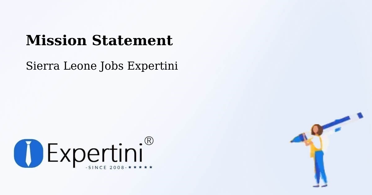 Corporate Mission – Largo - Sierra Leone Jobs Expertini