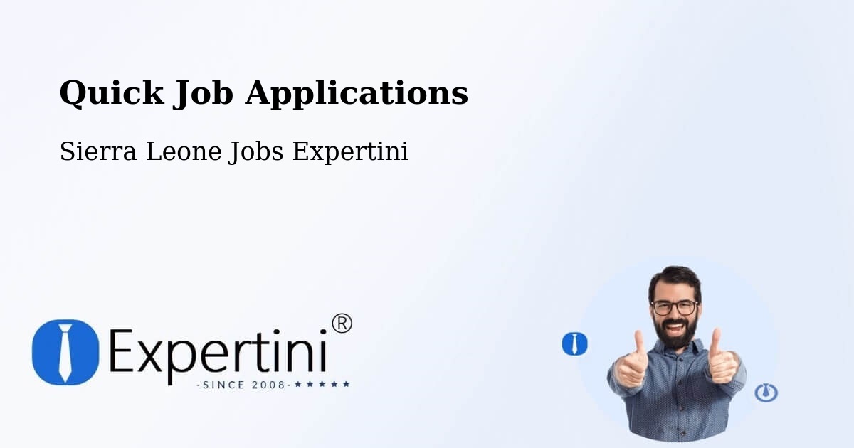 Quick Apply Feature – Largo - Sierra Leone Jobs Expertini
